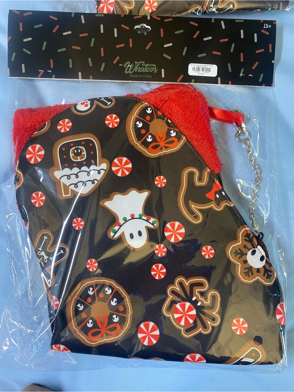 Goth holiday stocking - Picture 2 of 4